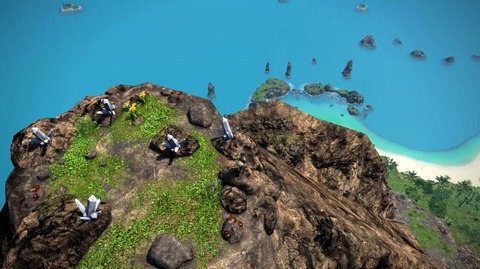 【FF14】実装からわずか1日で開拓ランクを10にしたプレイヤーさんがついにフライングマウントを開放！ → 無人島の山頂へ