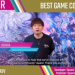 【FF14】ゴールデンジョイスティックアワード2022「Best Game Community」部門で受賞！吉田Pからのビデオメッセージも公開！
