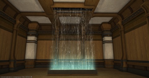 【FF14】7.0で滝みたいな音と昼夜で水量が変化するようになった家具「ウォーターパーティション」、不具合で修正予定へ