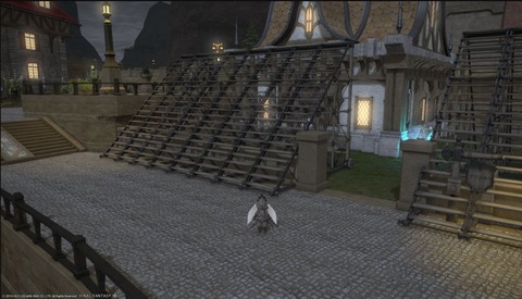 【FF14】周辺住民からクレームが入ったらアウト？ハウジングエリアの庭具の通路はみ出しはアウトかセーフか、実際にGMから警告が来た例がコチラ