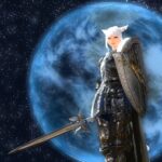 【FF14】嘆きの海のとある場所で暁月トレーラーのアーテリスを背にするナイトひろし風のSSが撮影できると話題に