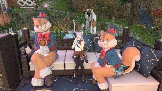 【FF14】日常的に着ぐるみのミラプリをしている人たち、周りから白い目で見られていた・・・