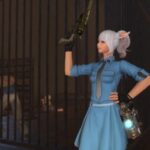 【FF14】ルガ♂だとガチで強そう！ナイトデビル装備で可愛い女性警官やカッコいい警備員風のミラプリができるように！