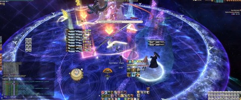 【FF14】新たな謎解き要素？絶もうひとつの未来P4ではエデンN4層の演出のようなガイアとリーンの結晶が登場するも光と闇の竜詩の範囲であっさり壊される