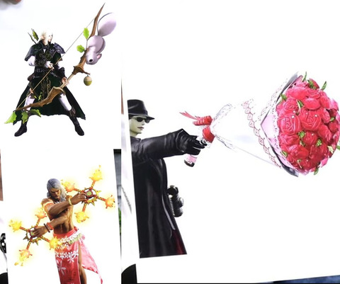 【FF14】今後実装の「機工士の薔薇の花束武器」が良すぎる件。ヒカセンたち「告白に使える」「SS撮影が捗りそう」