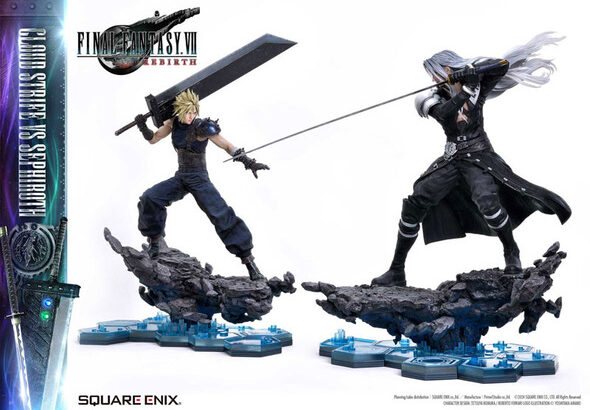 【画像】FF7の名シーン「クラウドvsセフィロスの一騎打ち」がフィギュア化。価格は￥572,000