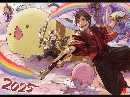 【FF14】2025年あけましておめでとうございます！吉田Pからの新年の挨拶と謎の四行詩が公開！