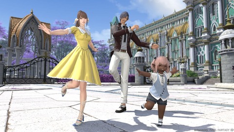【FF14】パッチ7.25実装の新エモート「くるっと回る」が可愛すぎると話題に！