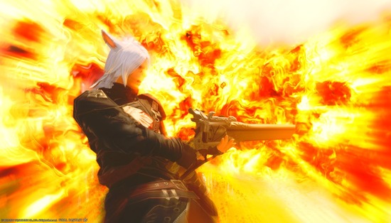 【FF14】機工士の「フレイムスロアー」とかいう使いどころが全くない宴会芸スキルｗｗｗｗｗｗ