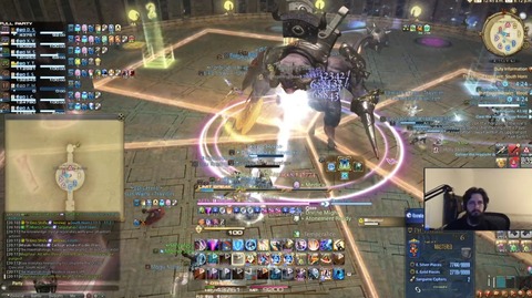 【FF14】海外勢がクレセントアイル「フォークタワー：力の塔」3ボスを撃破しついに4ボス「ミノタウロス」に到達！
