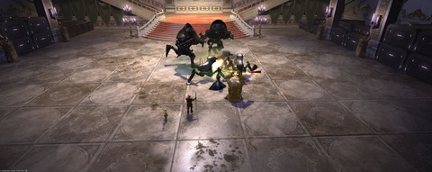【FF14】7.2ID「アンダーキープ」で2ボス後の雑魚を階段上まで引っ張るタンクがいるけど何の意味があるの？