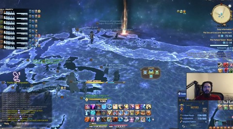 【FF14】クレセントアイル「フォークタワー：力の塔」は外部支援あり？海外勢が黒い空間の謎を解く→外に謎のモンスターが登場