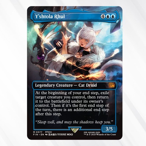 TCG『MTG FF』コラボに登場する「ヤ・シュトラ」「アシエン」カードが発表！「ヤ・シュトラ」のアートはリードアーティスト茂木雄介氏が担当！