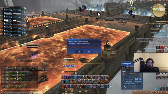 【FF14】時間内に突破しないと終了？クレセントアイル最速勢がフォークタワー2ボスを突破するも道中雑魚が強すぎて即全滅へ・・・