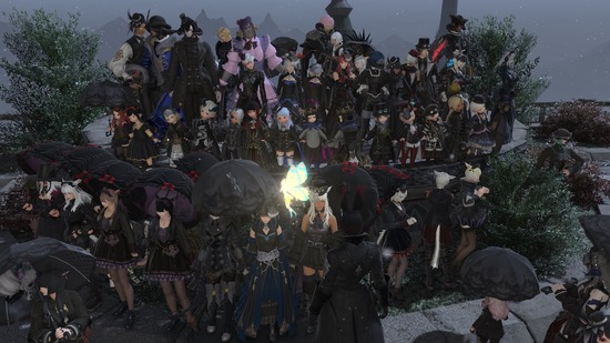 【FF14】イシュガルド上層で大規模なユーザーイベントが開催→エリア制限がかかってしまい賛否両論に