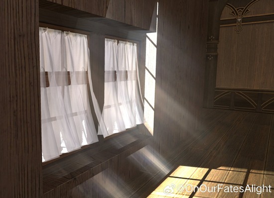 【FF14】海外ハウジンガーさん、天才的な発想で”カーテン家具”を作り出してしまう！その方法がコチラｗｗｗｗｗｗ