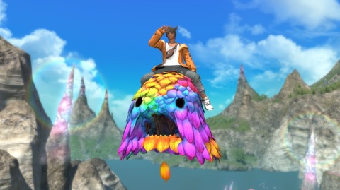 【FF14】パッチ7.3ではマウントに飛び乗る、移動しながら跨るモーションなど「マウント騎乗時に乗り込むモーション」が追加されることが判明！
