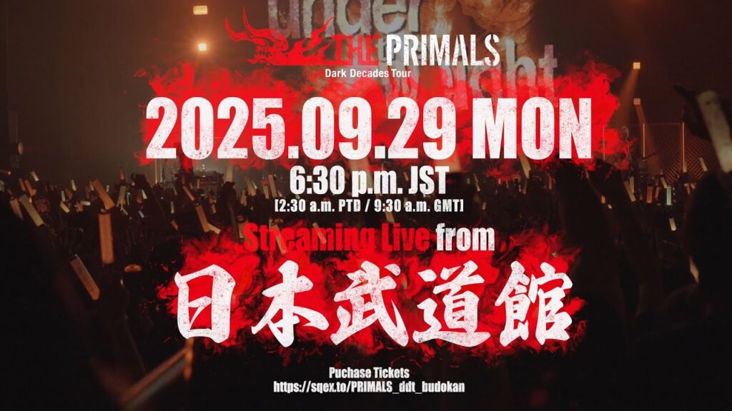 『THE PRIMALS Dark Decades Tour BUDOKAN』ライブストリーミングPV（スクエニ公式）