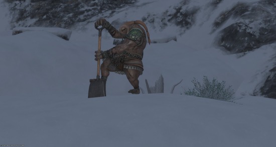 【FF14】雪国出身のヒカセンたち、ヨカフイ族の雪かき姿を見て発狂「雪の上に乗るな」「確実に腰を痛める」
