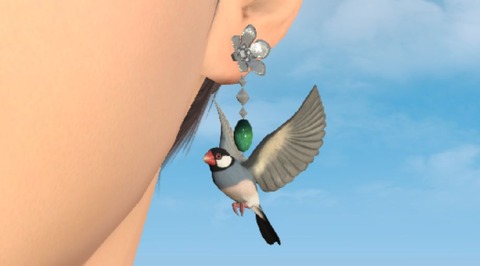 【FF14】7.4で文鳥イヤリングが実装され文鳥好きヒカセンたちが歓喜！