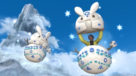 【FF14】7.4で雪の精霊マウントが実装→FL新マップ的にPvP報酬ではないかと話題に