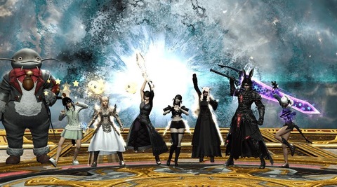 【FF14】海外ユーザーさん、絶オメガ・エデン・竜詩戦争に続き今度は絶アレキをヒラなし構成「ナナ戦暗モ踊召赤」でクリア！【動画】