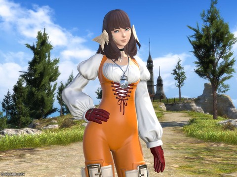 【FF14】FF9コラボで「ガーネット」のコスチュームセットがモグステにて販売開始！染色も可能なオーバーオール、グローブ、ブーツの3点セット